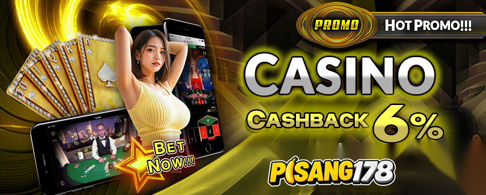 BONUS KASINO CASHBACK 6%!!!
